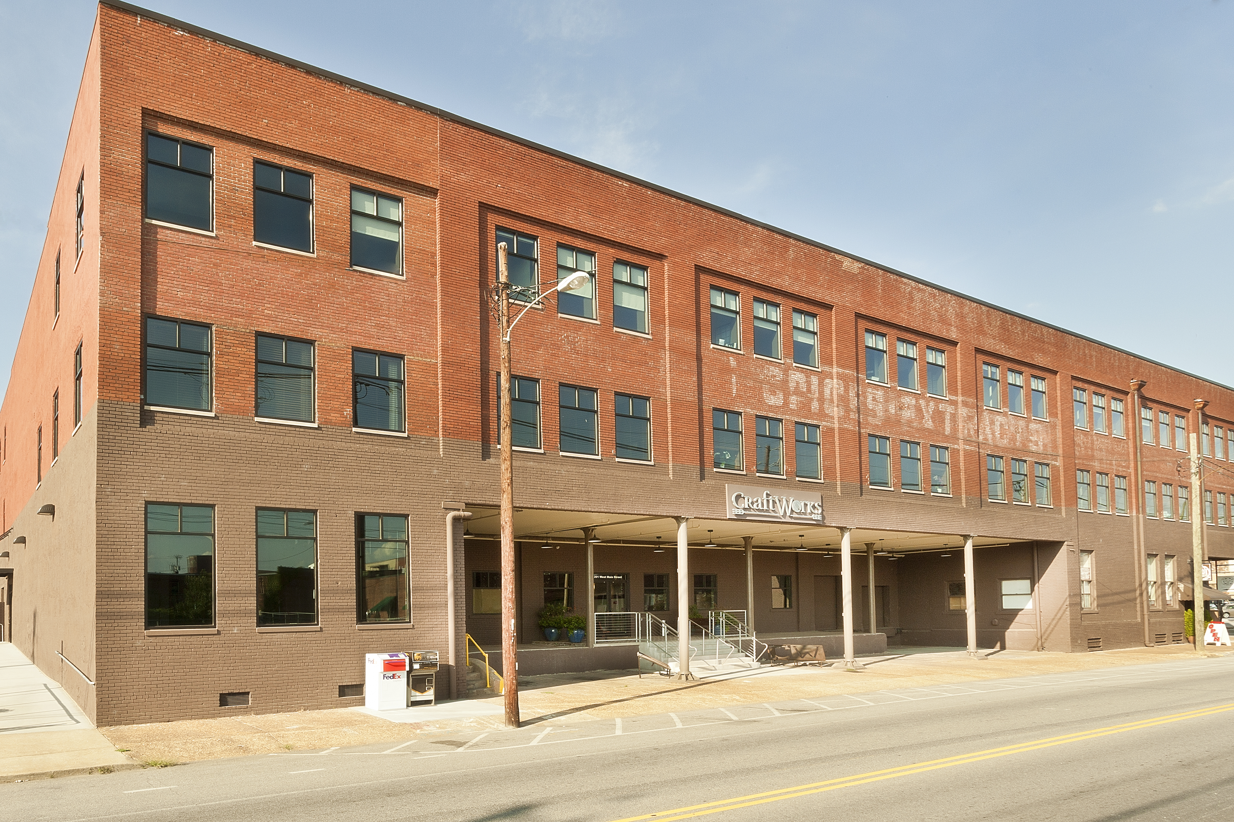 201 W Main St Building After 1